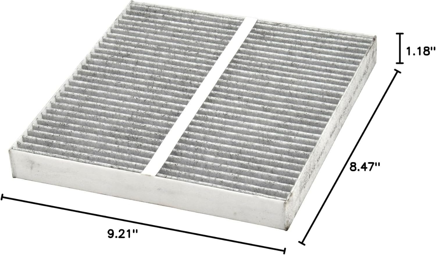 FRAM Fresh Breeze Cabin Air Filter Replacement for Car Passenger Compartment w/ Arm and Hammer Baking Soda, Easy Install, CF10372 for Mazda Vehicles , white