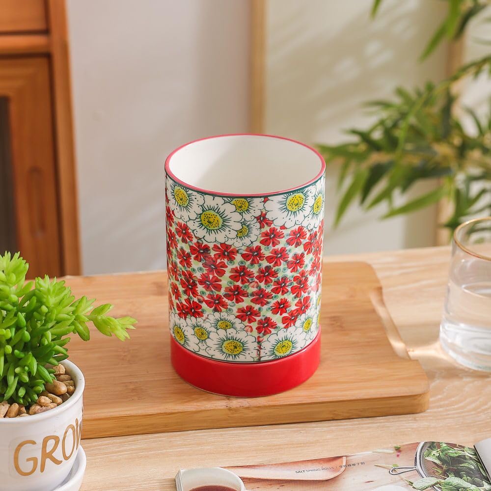 Amazon.co.jp: 陶器製 箸立て お箸・スプーン・フォーク収納