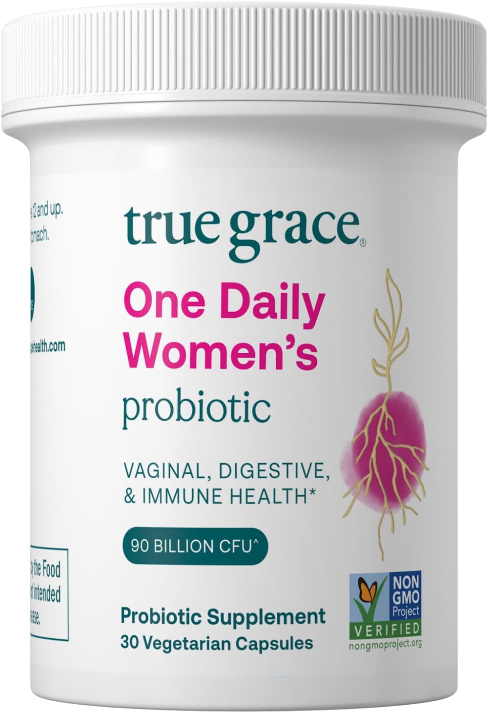 One Daily Women’s Probiotic - 30 Vegetarian Capsules - Digestive, l & Immune Health - Organic, Gluten Free, Dairy Free, Soy Free