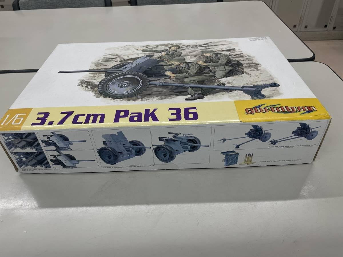 1/6未組立「WW.Ⅱ ドイツ軍 対戦車砲 Pak36」DRAGON 1/6未組立「WW.Ⅱ ドイツ軍 対戦車砲 Pak36」DRAGON 1/6 WW.
