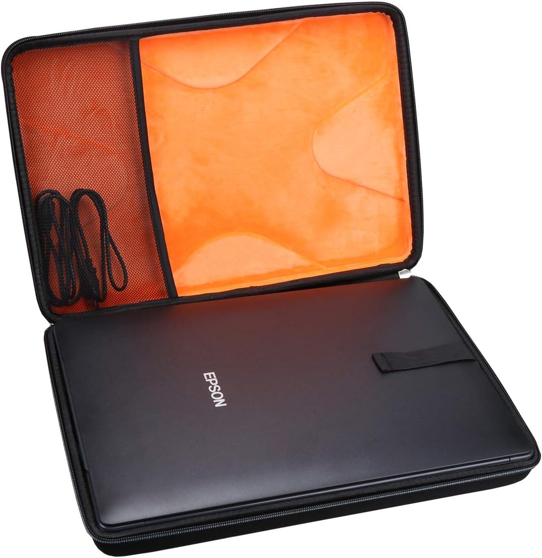 Mchoi Hard Portable Case Compatible with Epson Perfection V39/V39 II/V19/V19 II Slim Scanner(Case Only)