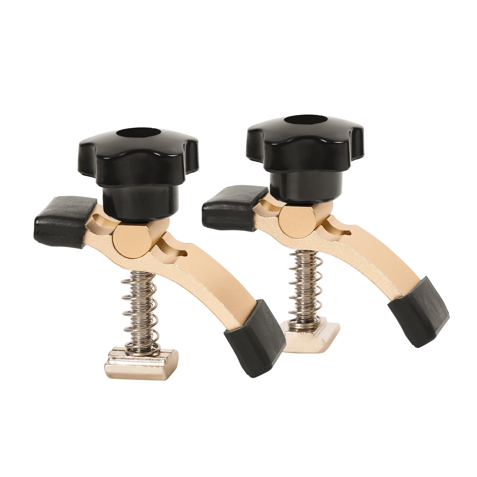 LUNYEE 2PCS Mini Hold Down Clamp Kit, CNC Router Clamp for