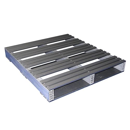 Jifram 05000092 - Paleta de plástico reciclado de entrada de 2 vías de 36 pulgadas por 32 pulgadas con capacidad de peso de 2000 libras