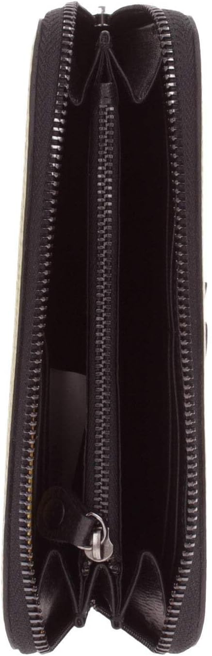 GABS GMONEY17 Leather 100% Leather Wallet with Zip, Vinaigrette, Taglia Unica
