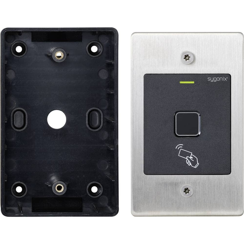 Sygonix SY-4760958 Fingerprint/RFID Zugangssystem Unterputz 12 V/DC, 18 V/DC IP66