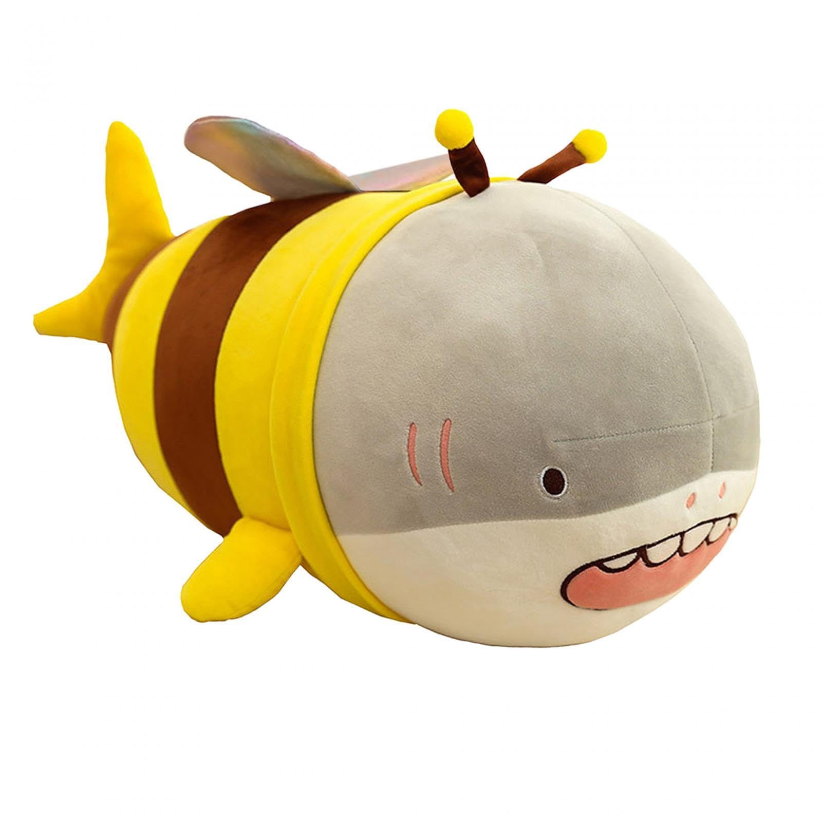 Shark and Bee Combination Hug Pillow Throw Pillow Toy Soft Lovely Bed Pillow 28cm| Pillows|Home & Garden-image-47