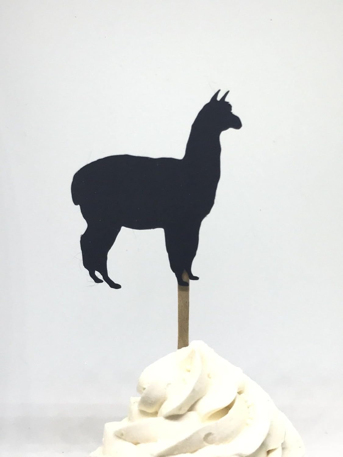 Llama cupcake topper, llama party, llama birthday, llama