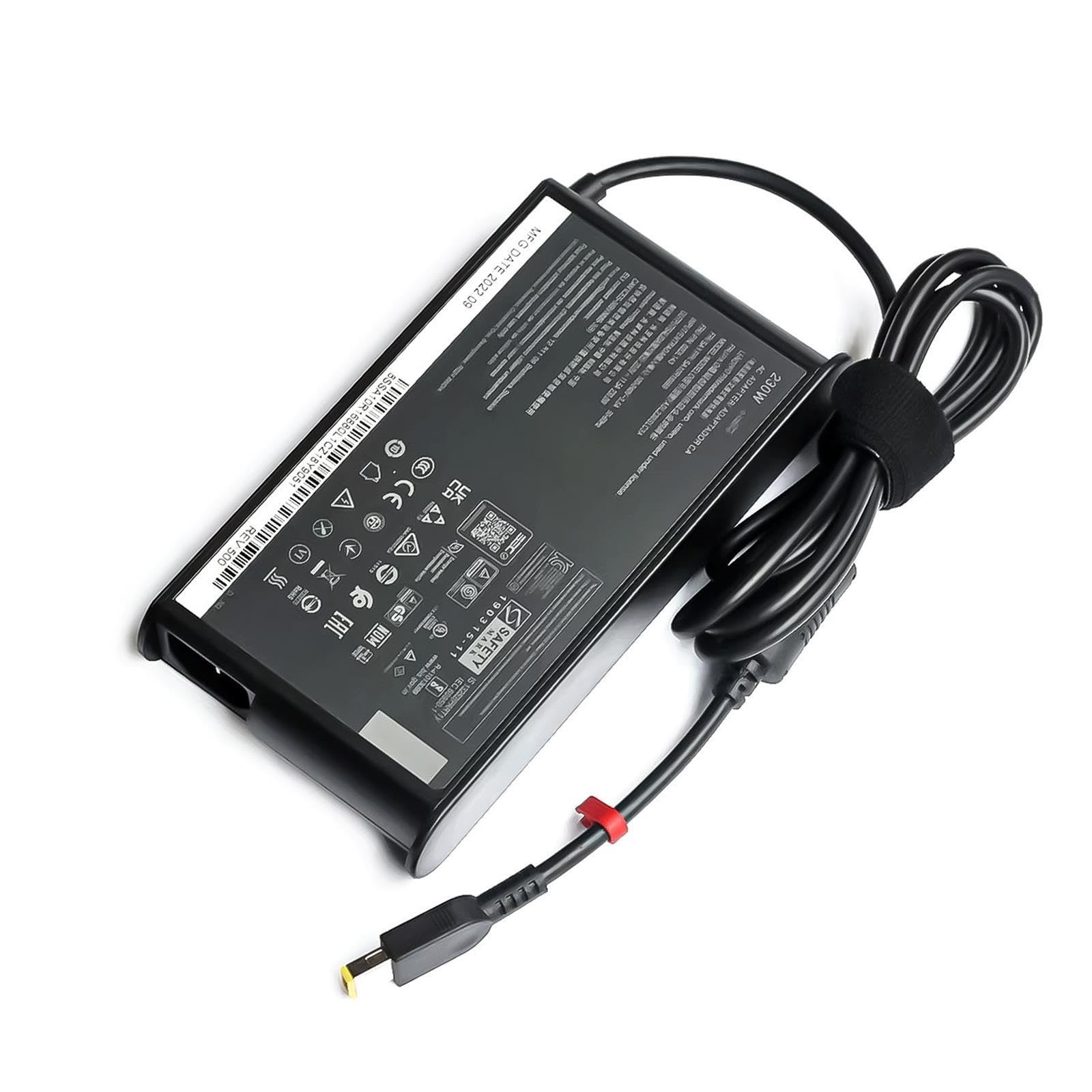 Adaptador De CA 20V 11.5A 230W ADL230SDC3A ADL230SLC3A, Compatible con Lenovo, Compatible con THINKPAD, W540 P71 P72 P73 Y900, Cargador De Fuente De Alimentación De Regazo(and UK)