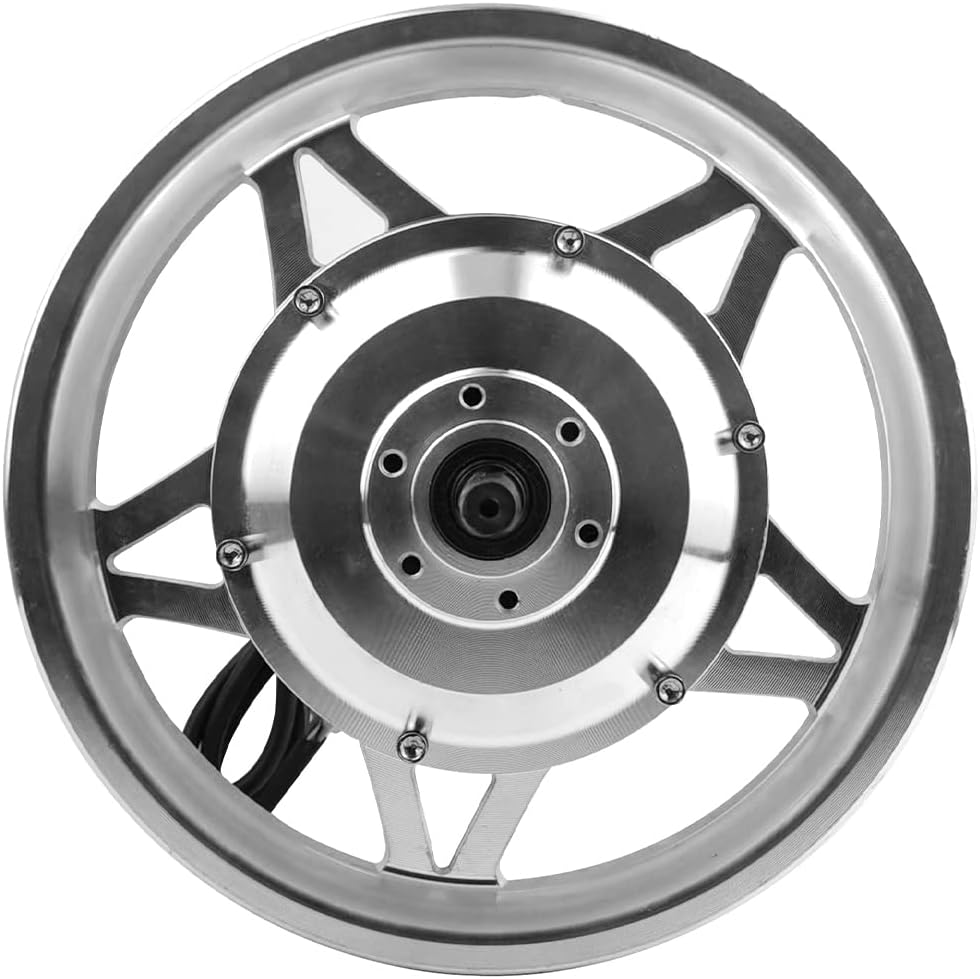 L-faster 350W 12 Inch Mini Bike Back Wheel Drive Brushless Hub Motor Aluminium Rim Disc Brake Mount Single Speed for Bicycle (36V)