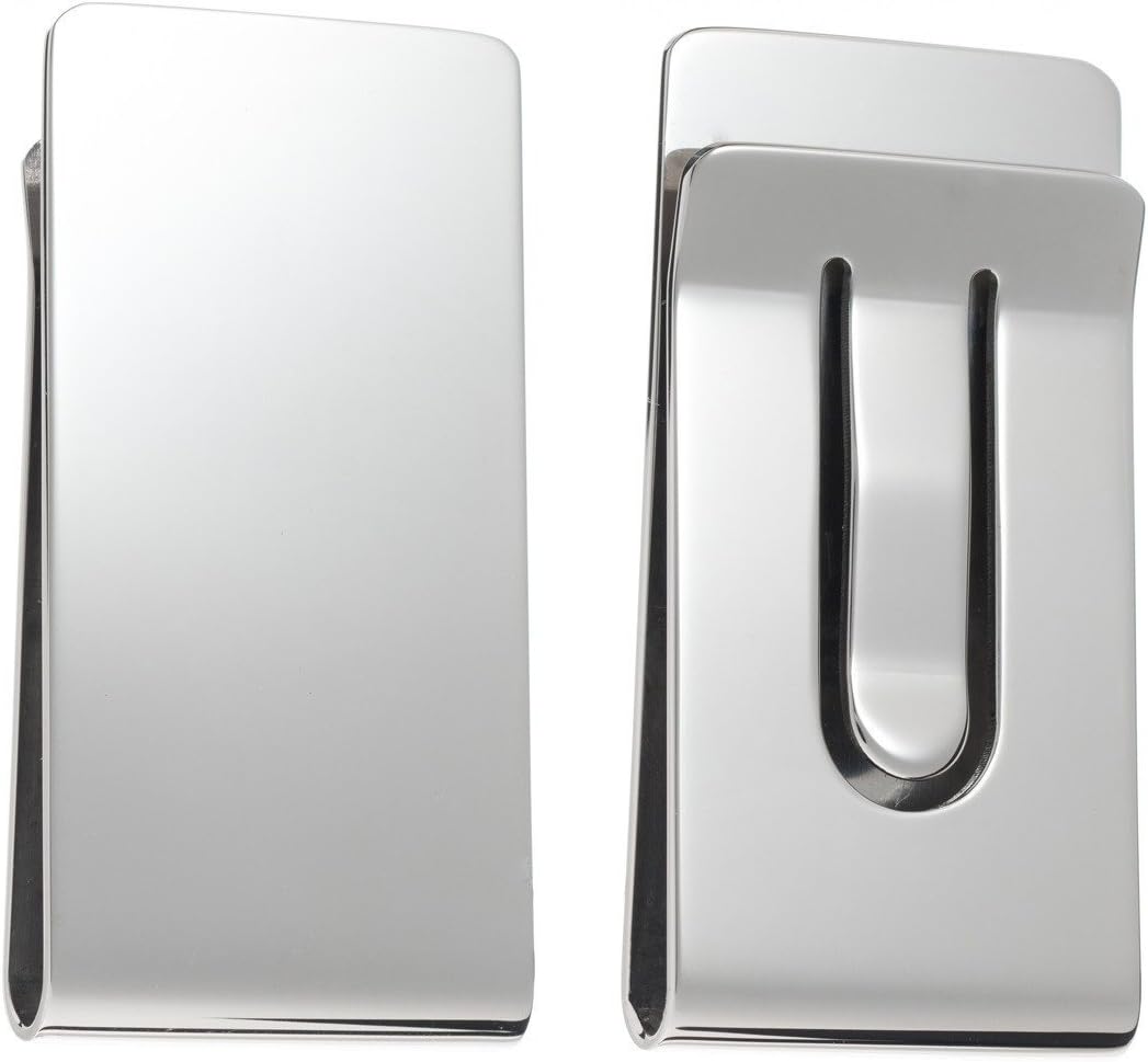 Plain, Polished Metal Money Clip
