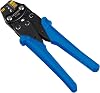 Hozan P-726 Crimping Tool, Crimping Pliers, Bare Crimping Terminals, Bare Crimping Sleeve, Compatible with 0.3, 0.5, 1.25, and 2
