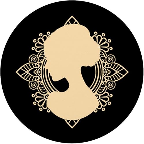 Miniatura 3 de Alabaster Cameo Art Deco - Agarre para teléfono móvil, diseño de amante del arte Nouveau