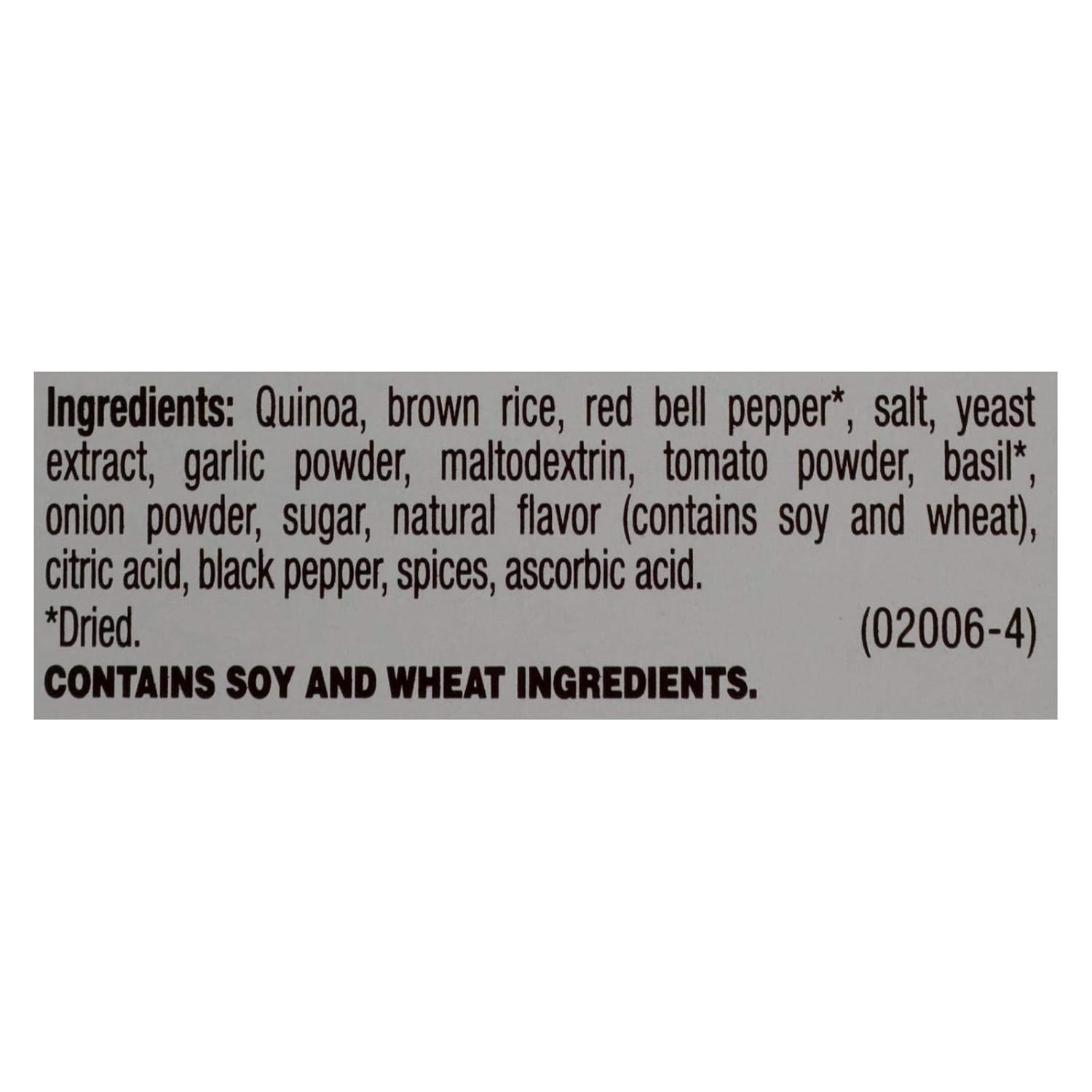 Near East Food Products Roasted Red Pepper and Basil Quinoa, 4.9 Ounce - 12 per case.