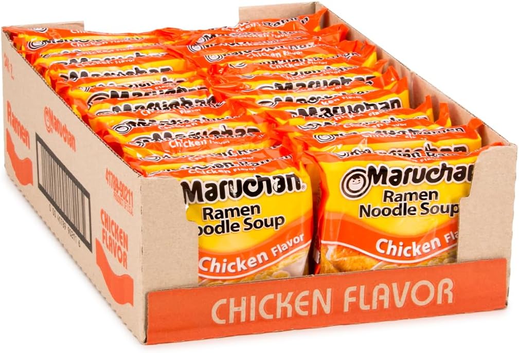 Maruchan Ramen Chicken, 3 Ounce (Pack of 24)