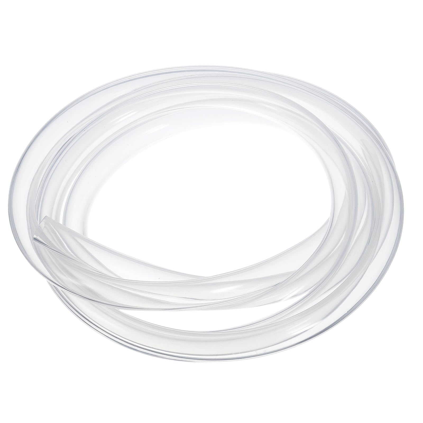 QUARKZMAN Silikonschlauch 9mm ID x 12mm OD (3 Meter) - Gummischlauch Bierschlauch flexibel, lebensmitteltauglich & transparent für Trinkwasser, Haushalt und Industrie