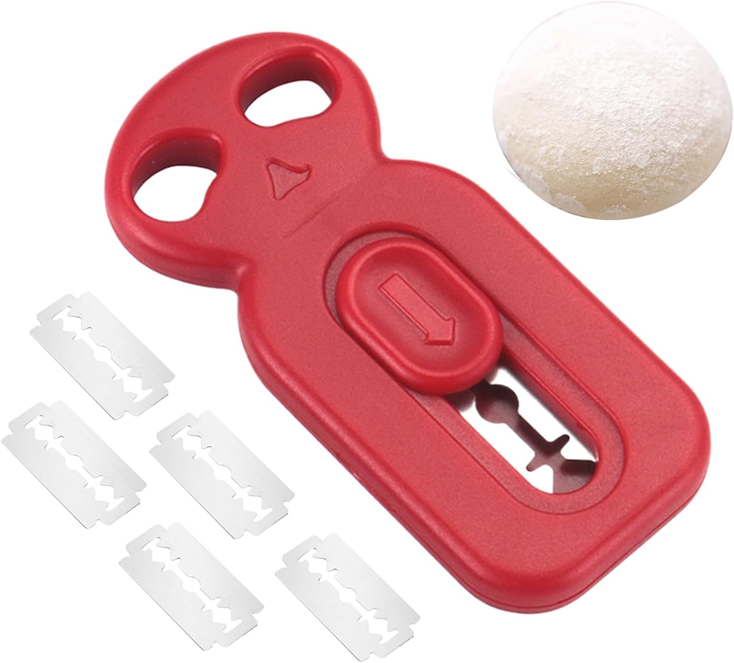 Bread Lame | Kitchen Scoring Tool - Bread Slashing Knives | for Kitchen Bakery Dough Pastry Baking Beginners Women Men Adults
