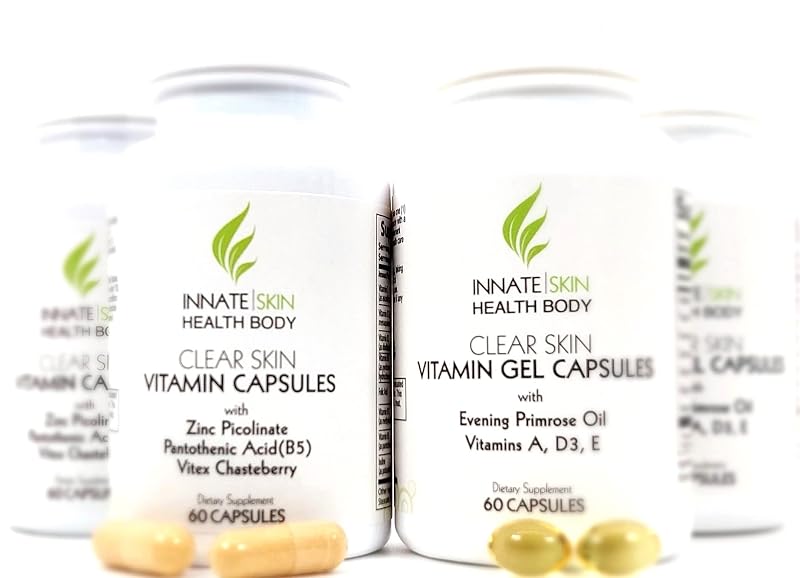 Innate Skin Multivitamínico com vitaminas, minerais e botânicos, 240 cápsulas