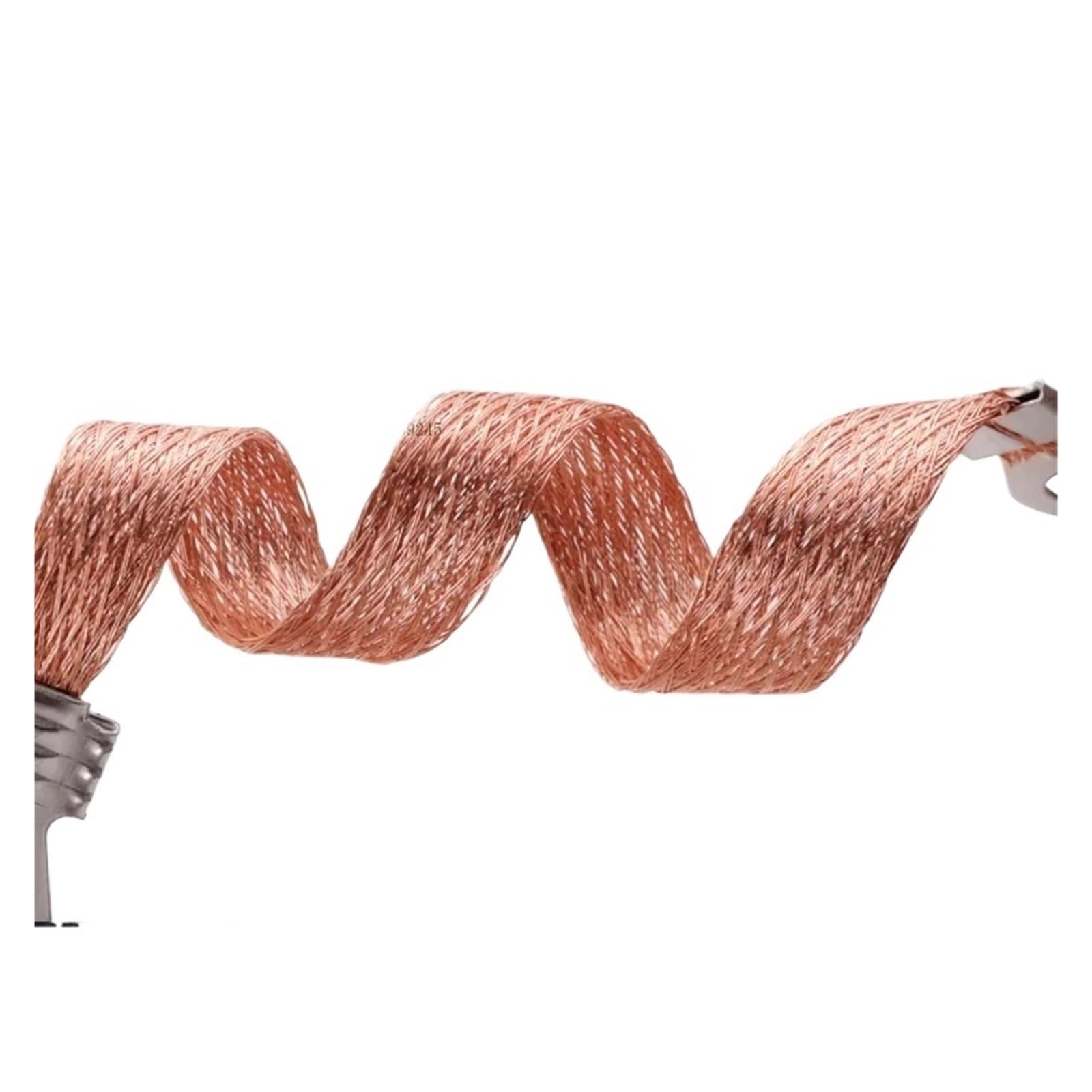 HYQOUKLR Bridge Ground Lead Flexible, Copper Clad Aluminum Braided Ground Lead 2.5/4/6 mm2 200-300mm 5-20 pcs(6 Square,200MM-10PCS)