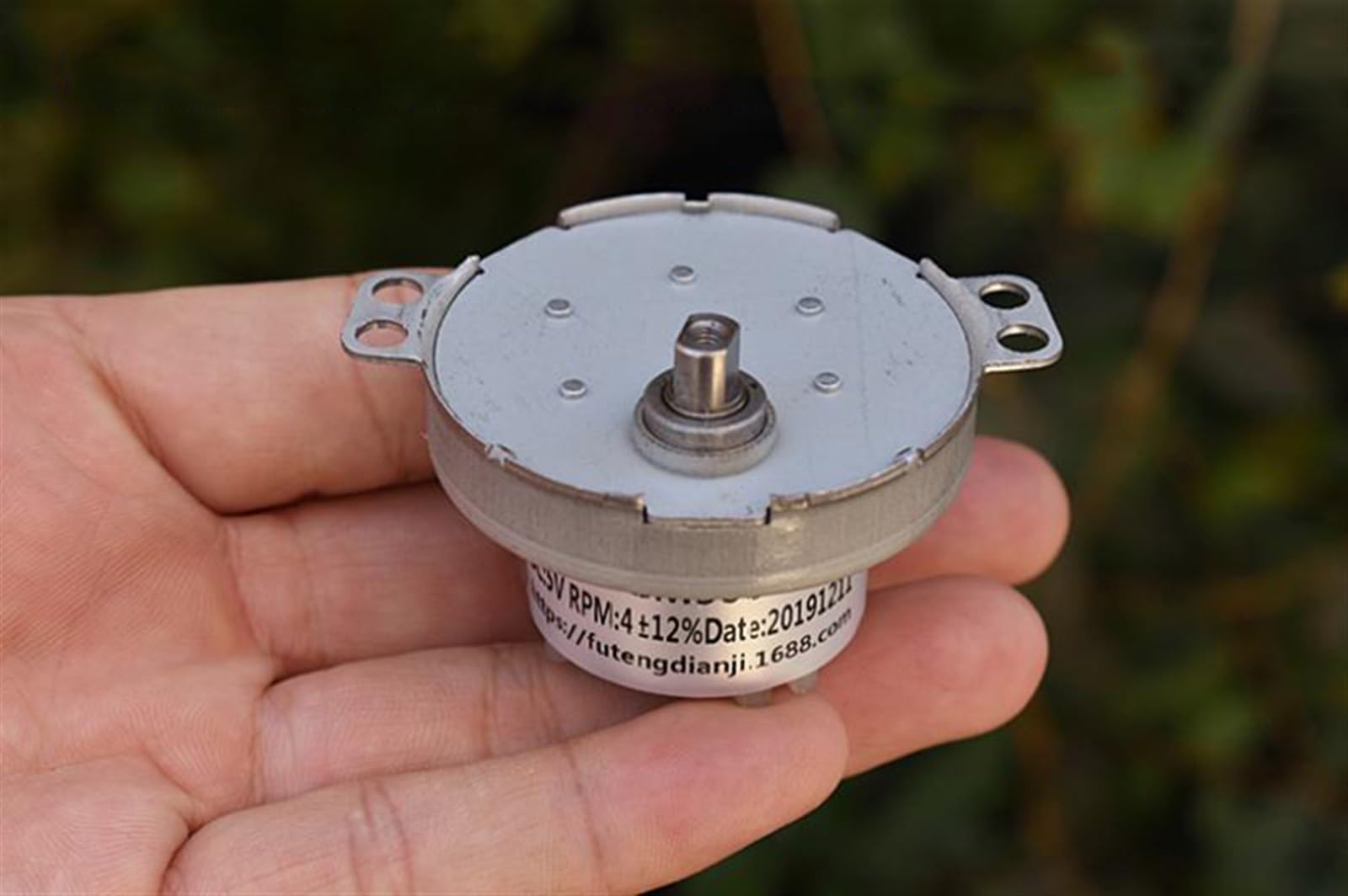 49 MILLIMETRI Mini 500 Motoriduttore DC 5 V 6 V 4 RPM-5 RPM A Lenta Velocità Grande Coppia Micro metallo Riduttore Silenzioso 1 Pz