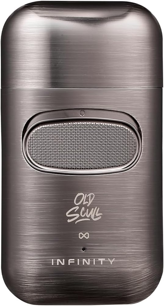 Infinity Shaver Old Scull: Professional Shaver for Barbers & Stylists with 8,000 RPM & Alloy Steel Foil