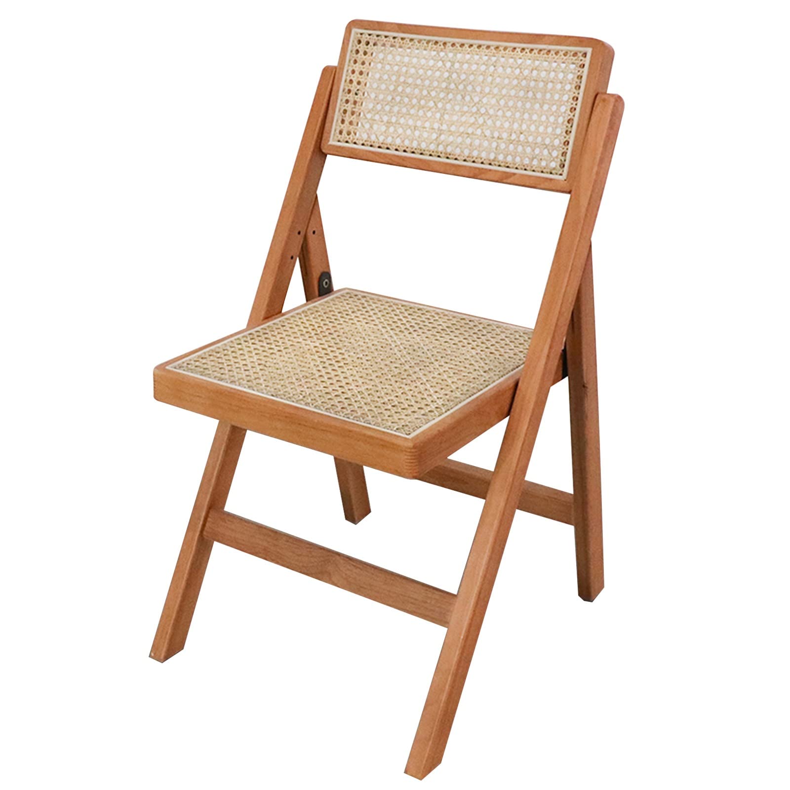 Chaise en osier pliable pour aménager un balcon ou un espace télétravail