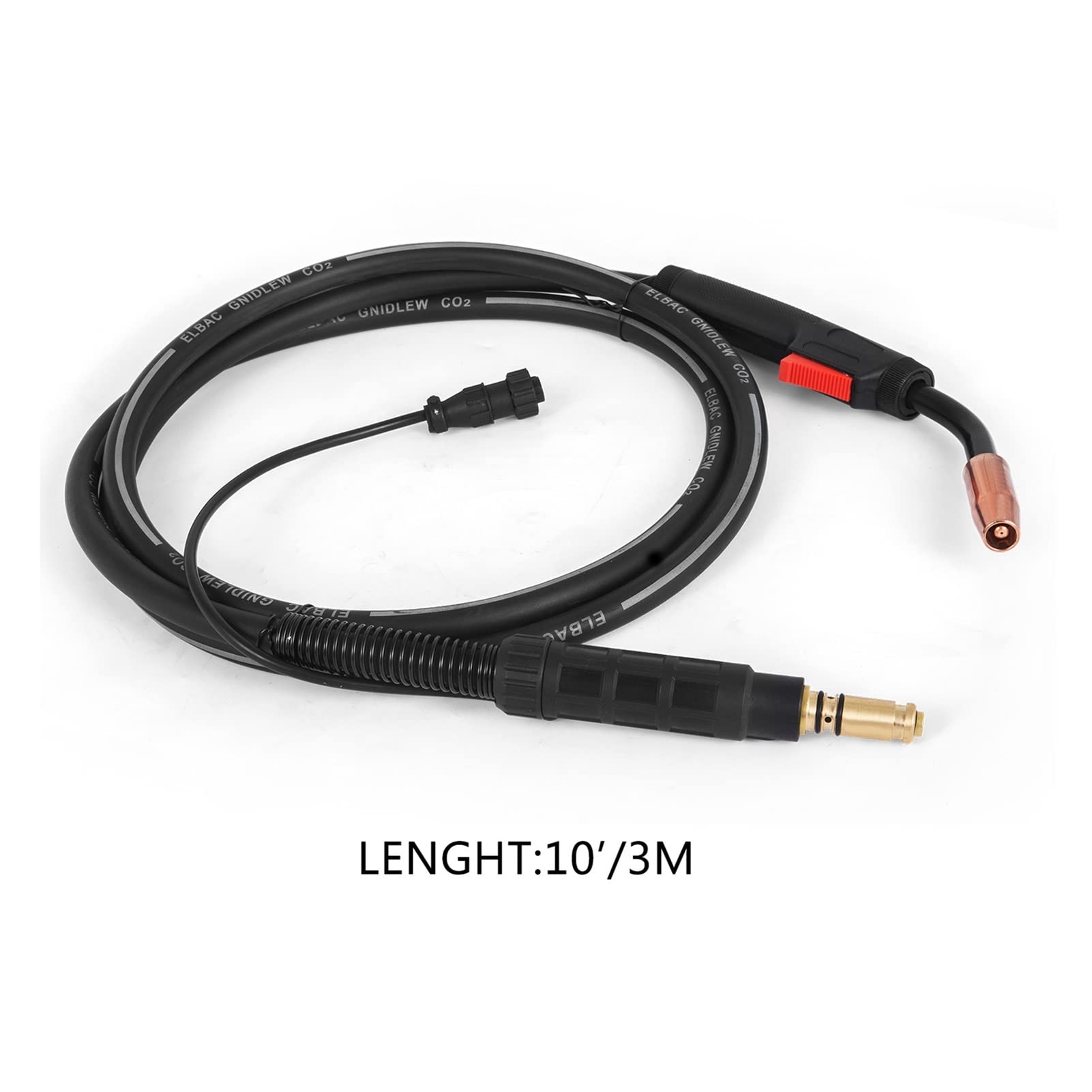 K530-6 Mig Welding Gun 100A Gas Burner Torch With 3M Flexible Cable Welding Equipment Stinger Replacement For Magnum 100L Do użytku dla początkujących DIY