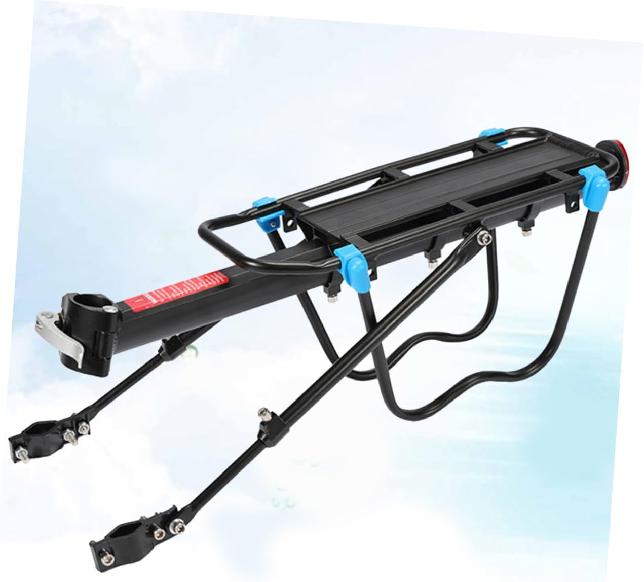 Milisten Mountain Bike Cargo Rack Bike Rear Shelf Luggage Carrier Lightweight Compact Made of Material Easy to Use