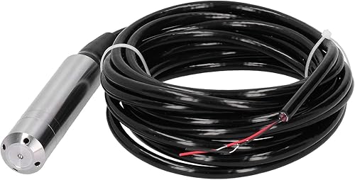 Miniatura 9 de Transmisor de nivel de líquido Cable de 16.4 ft Sensor de nivel de agua Detector Transmisor de presión para agua, gas, aceite 1232VDC 420mA (0.0-3.3
