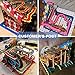 Rowood 3D Puzzles for Adults, Wooden Marblr Run Model Kit, DIY Building Kits for Adults to Build, Craft Gift for Age 14+, Waterwheel Coaster