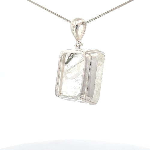 Miniatura 5 de Collar con colgante de cuarzo de manifestación de Stones Desire, Cristal, cuarzo manifestación