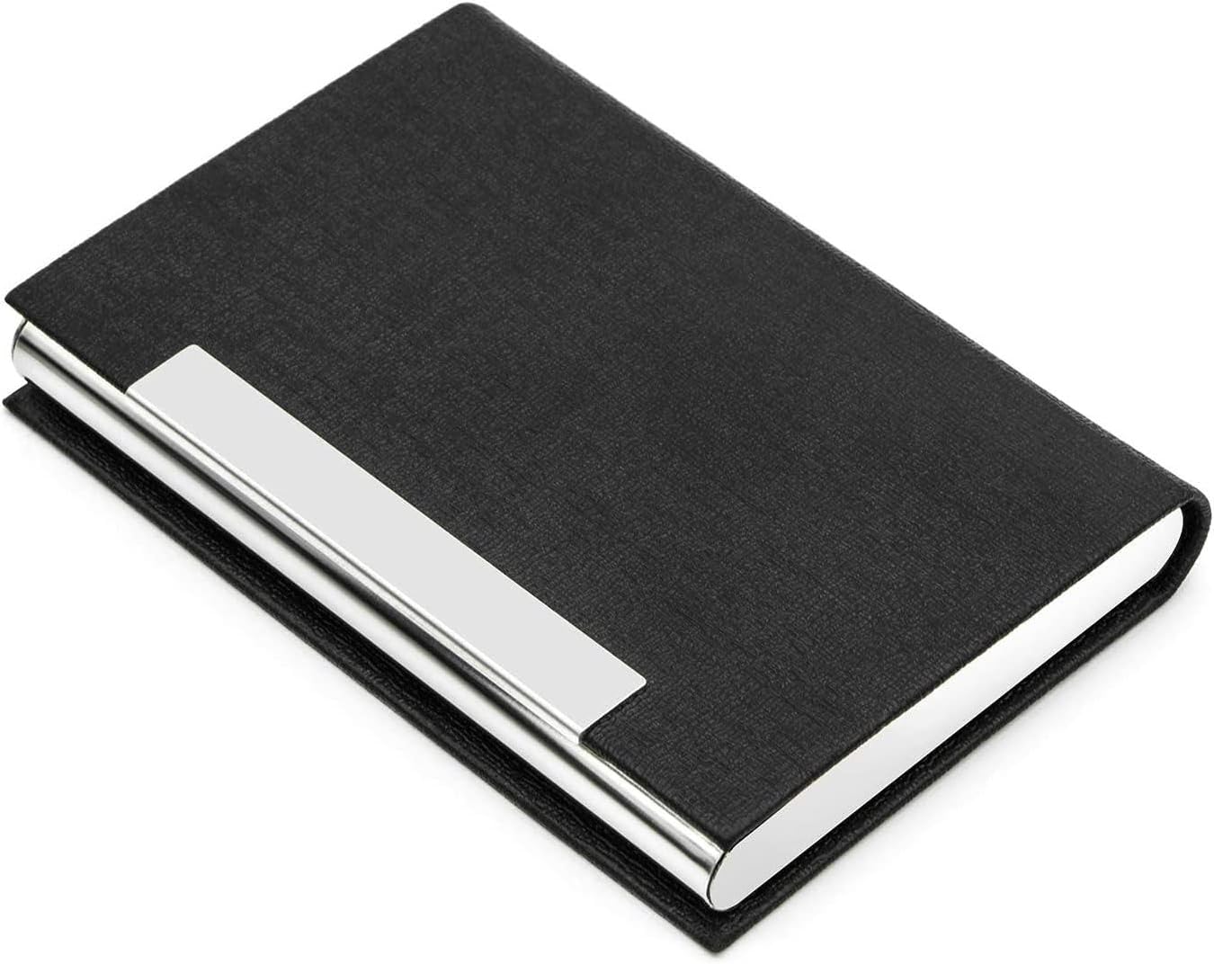 OFIXO Premium Metal (1182) Stylish Executive Credit/Debit/ATM/ID/Visiting Super Sleek, Sturdy || 6 Card Holder 9.5cm X 6.7cm X 1.3cm|| for Men's & Women's