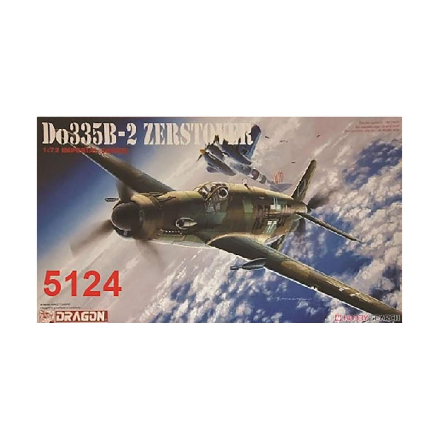 Dragon Models Do335B-2 Destructeur Maquette Avion 1/72