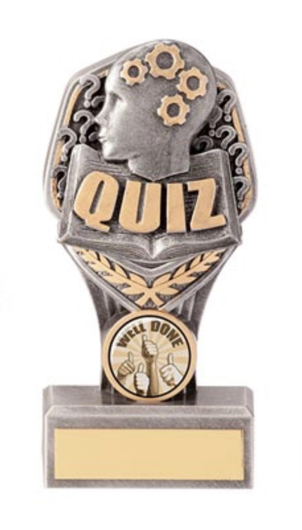 Quiz Award Small 150mm Falcon Trophy Engraved Free