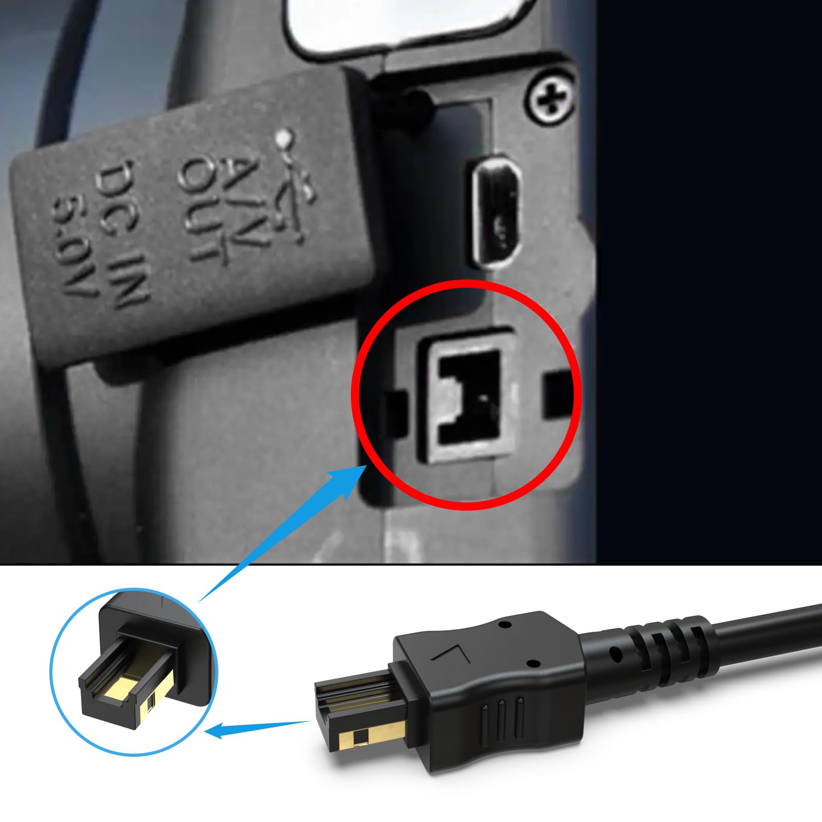 Amazon.com: Arzweyk EH-67 USB Charging Charger Cable Compatible