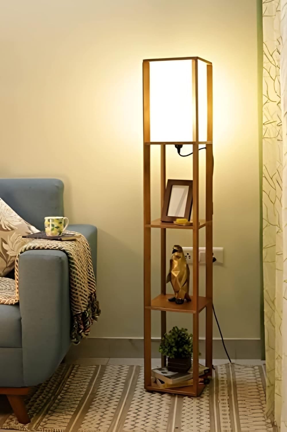 See full amazon price history chart for New havanly House 30 Floor Lamps with 3 Tier Shelf for Home Decor || Living Room || Bed for Home Decoration, Living Room, Bedroom Multiutility Floor Lamps - with Shelf (Cotton White) New havanly House 30 Floor Lamps with 3 Tier Shelf for Home Decor || Living Room || Bed for Home Decoration, Living Room, Bedroom Multiutility Floor Lamps - with Shelf (Cotton White) (B0DGQ685FP) Amazon Price History, Amazon Price Tracker