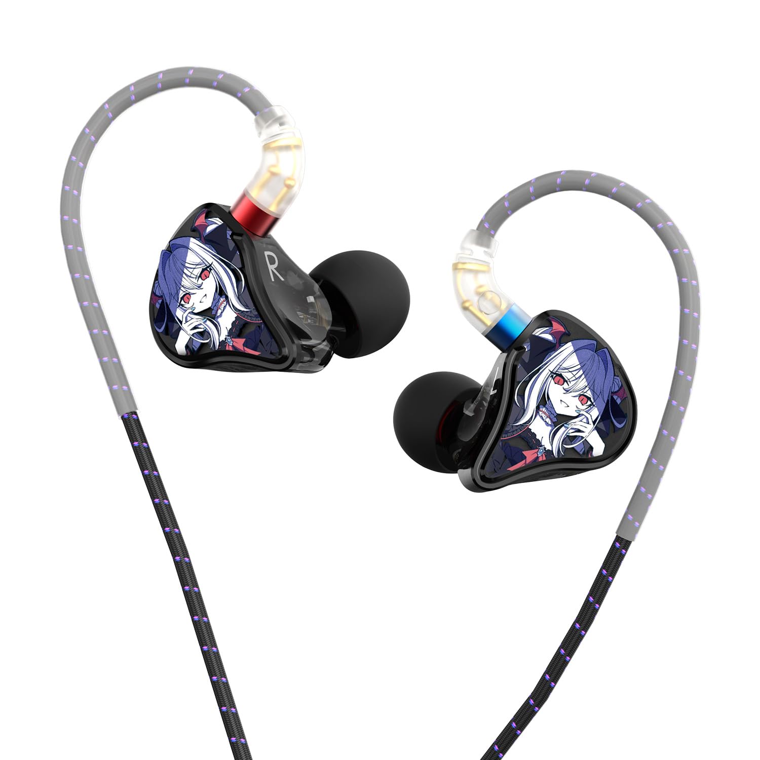 Amazon.co.jp: CVJ Vivian （人物）IEM イヤホン 有線モデルは、輸入
