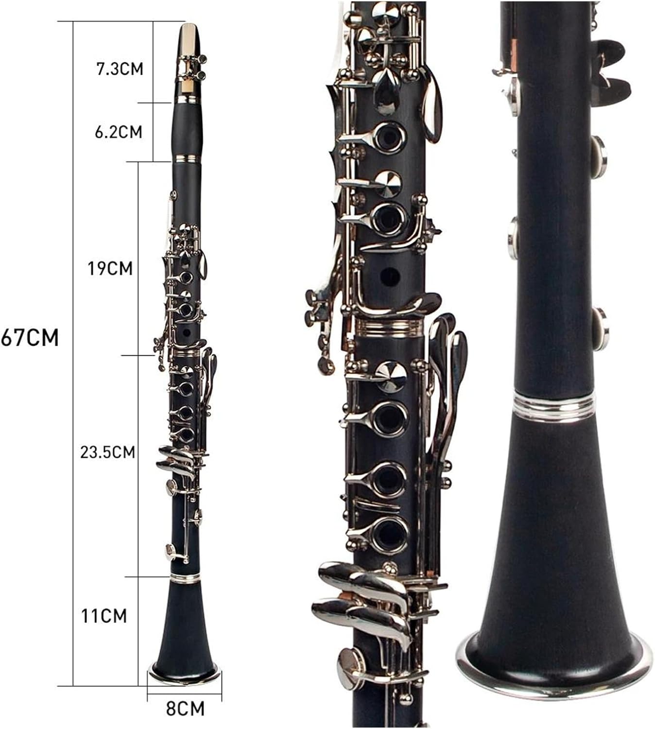 Professional Bb 17 Key Clarinet