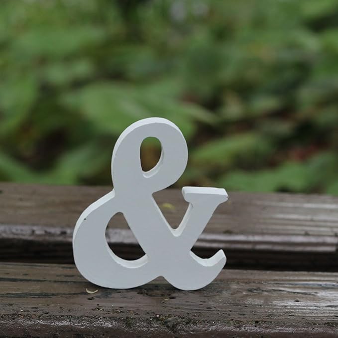 Rustic Wedding Decor: Vintage Mr & Mrs Wooden Letters