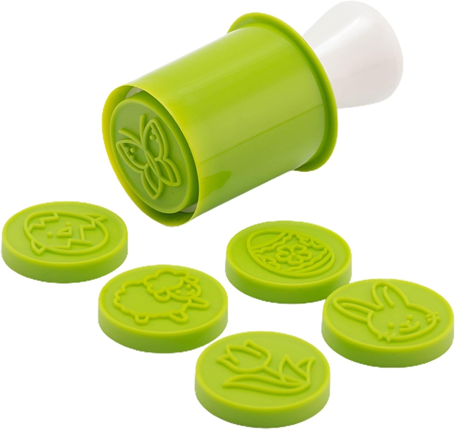 GenericCookie Cutter Set Christmas Cookie Stamps Set 6 Styles Cookie Cutters Molds Plunger Non- Homemade Christmas Cookies Embossing Chocolate Cake Mold