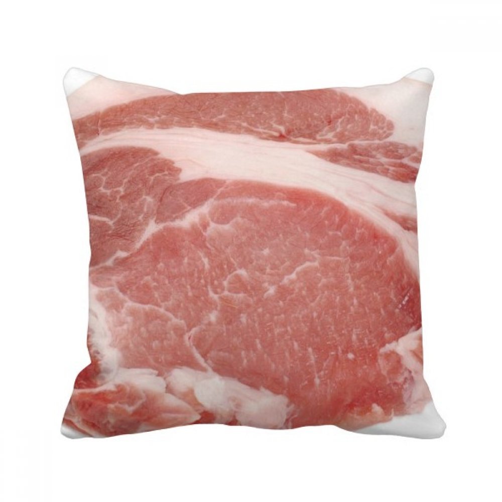 Coussin viande de porc crue idée cadeau décalée pour canapé