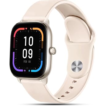 Silicone Strap for Amazfit GTS 4/GTS 4 Mini GTS 3 GTS 2/GTS 2 Mini/GTS 2e GTS 20 mm Sports Bracelet for Amazfit Bip 3/Bip 3 Pro Bip U/Bip U Pro Bip S/Bip S Lite Bip/Bip Lite
