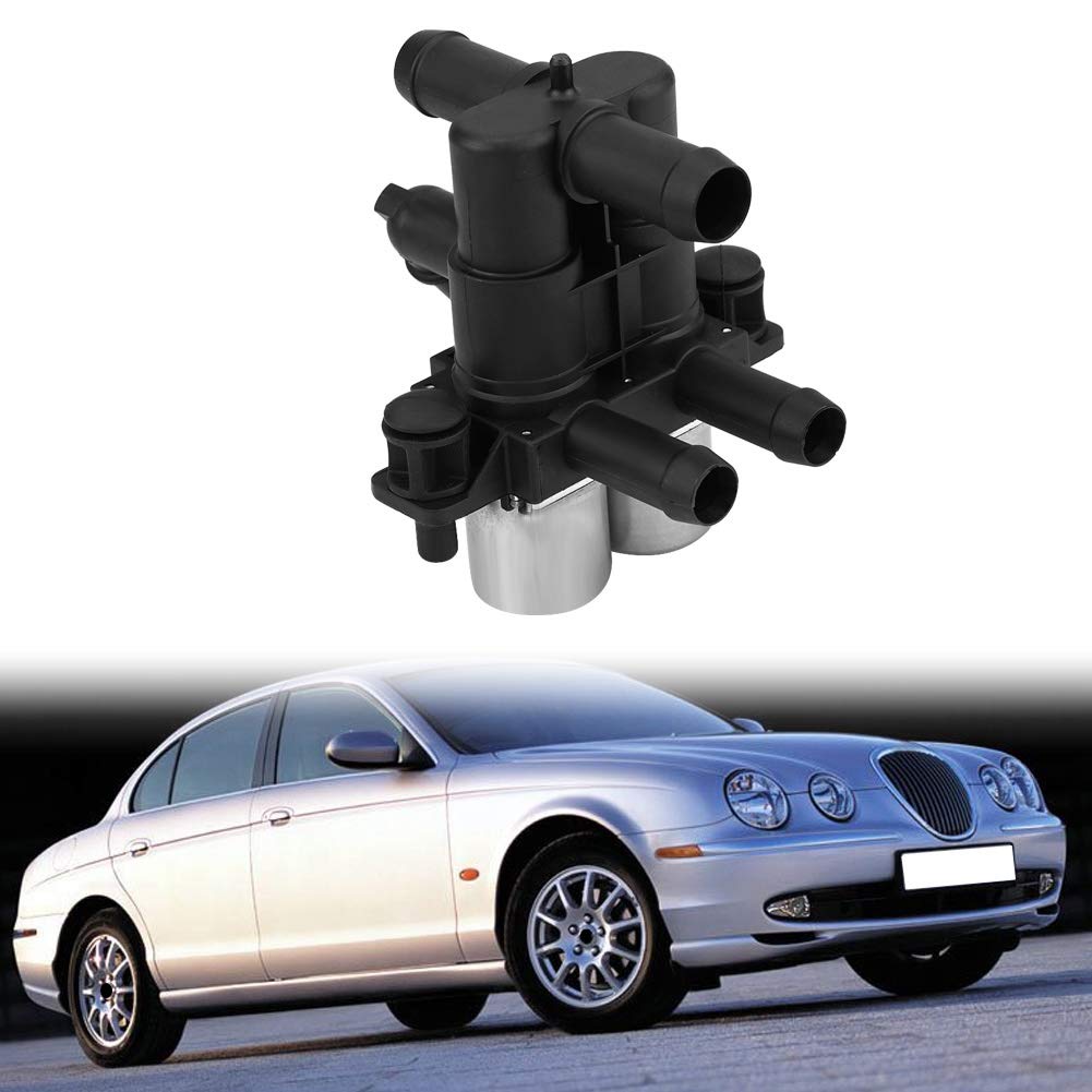 VOBOR XR843549 Valvola di Controllo del Riscaldatore per Auto Elettrovalvola dell'Acqua per Jaguar S Type 2.7D 2004-2007