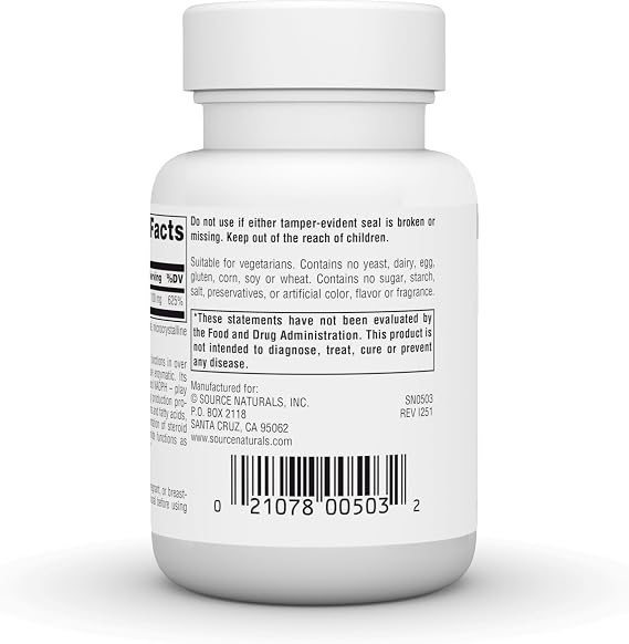 Source Naturals Niacinamide B-3, Dietary Supplement - 100 mg - 100 Tablets