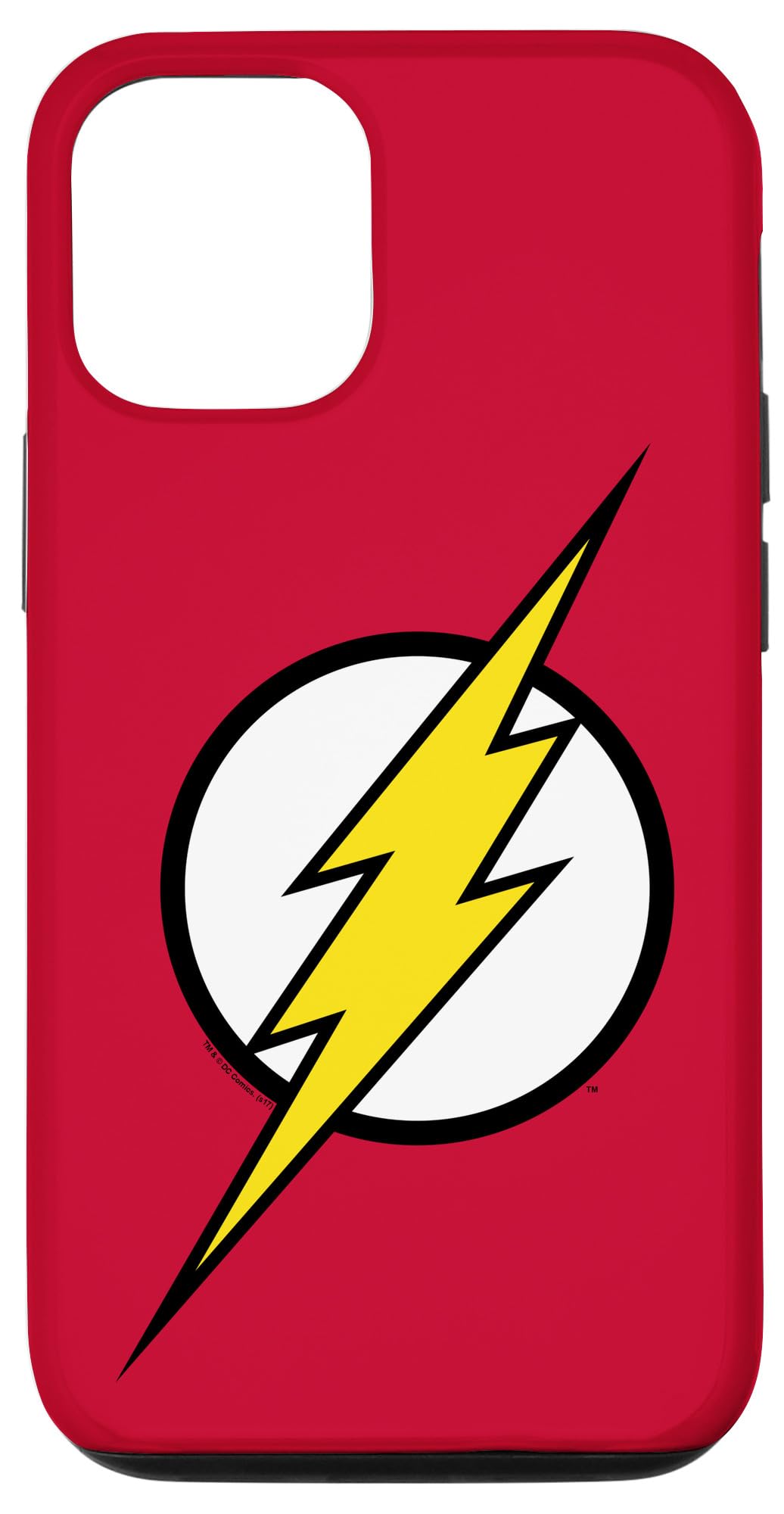 Justice League Flash Logo Case for iPhone 12/12 Pro