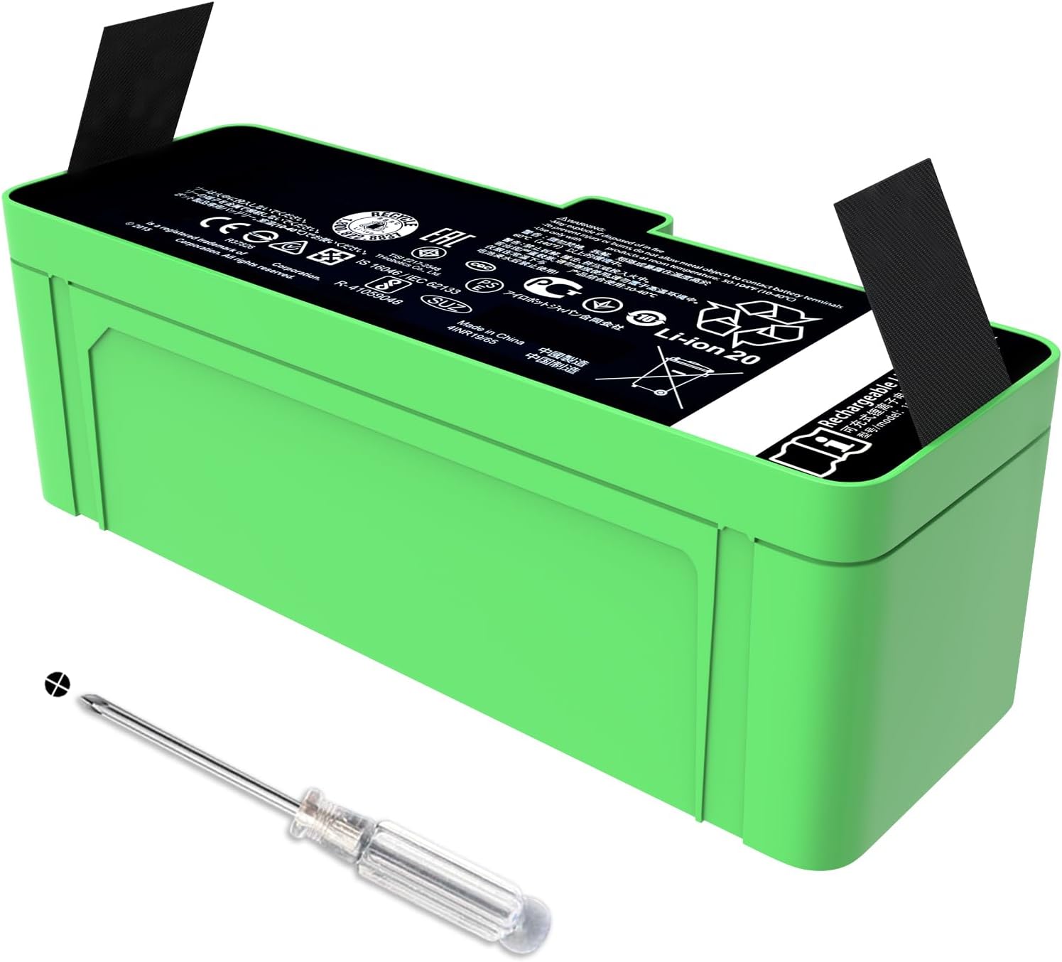 1800LI Replacement Battery for iRobot Roomba 500 600 700 800 900 Series Compa...
