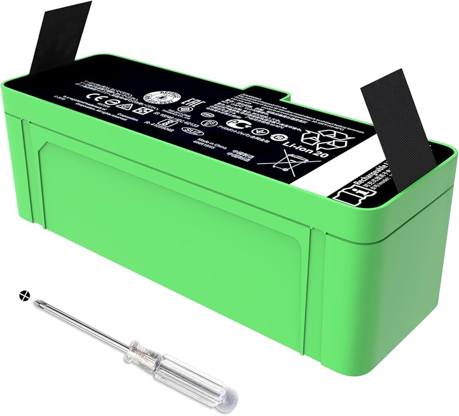 Roomba battery inspection and maintenance