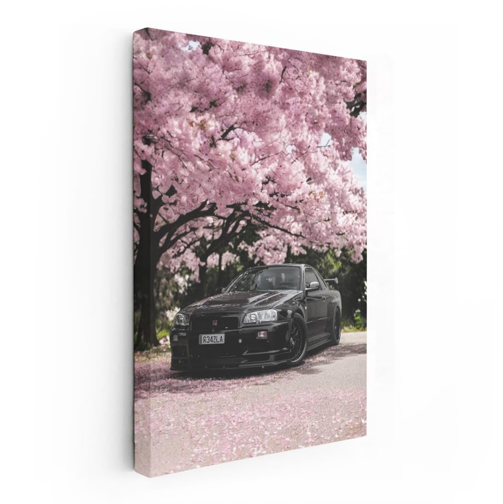 Amazon.com: Wall Art Car Nissan Skyline Gt-r R34 Sakura - Print