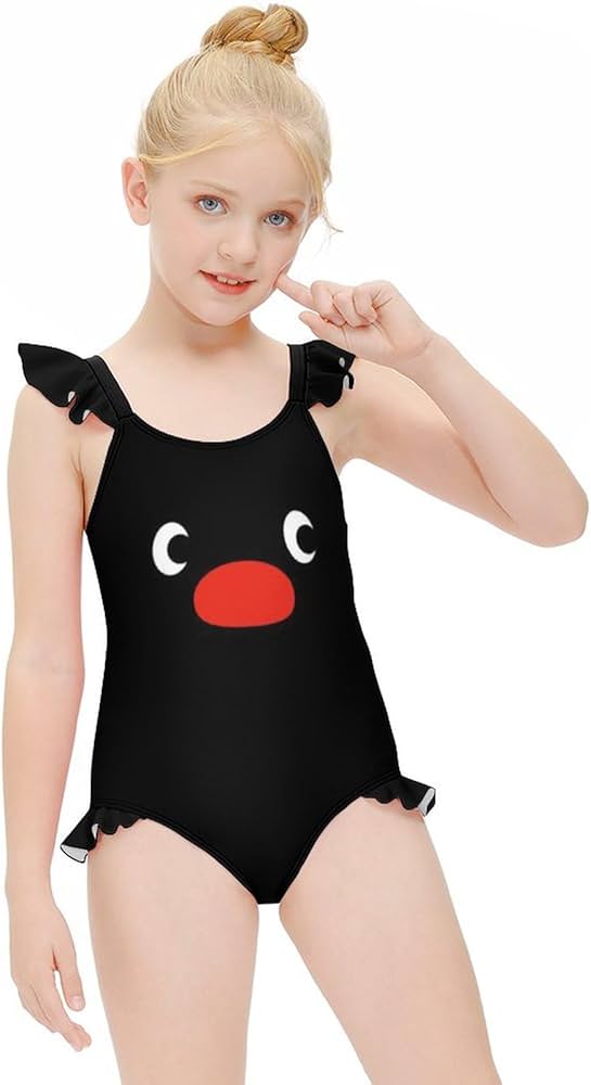 kid girl school swimwear 