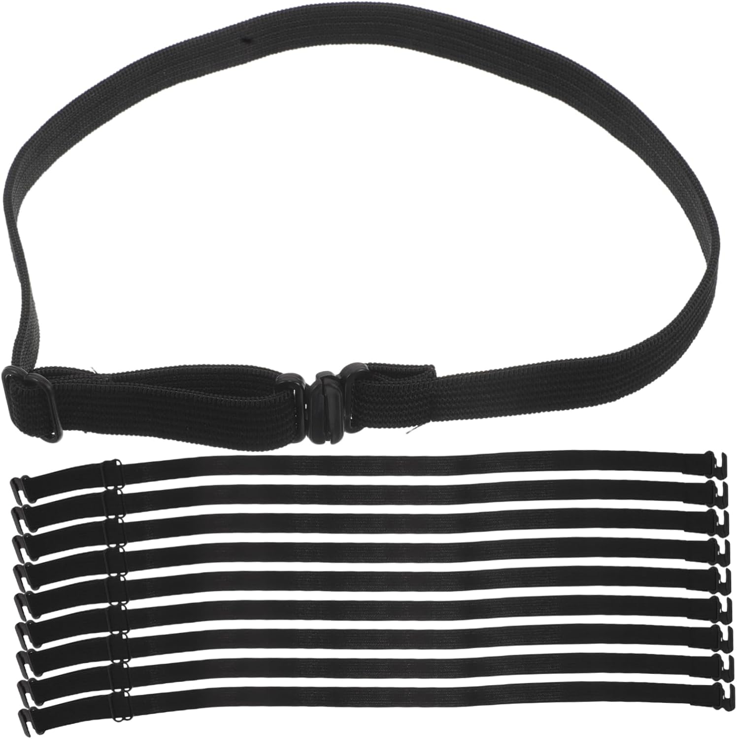 10Pcs Adjustable Elastic Bow Tie Strap Comfortable Wear Soft Material Durable and Fashionable Design for All Day Use DIY Accessory for Stylish Outfits