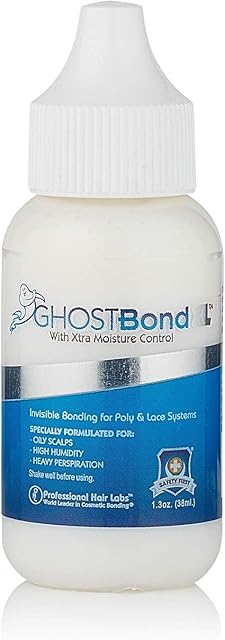 Professional Hair Labs Ghost Bond Hair Glue Wig Adhesive, XL, 1.3oz (38 ml)